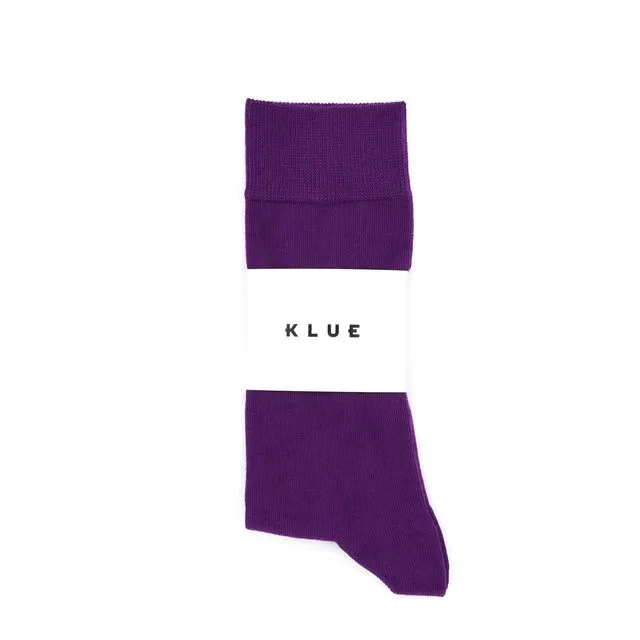 Klue Solid Socks - Purple