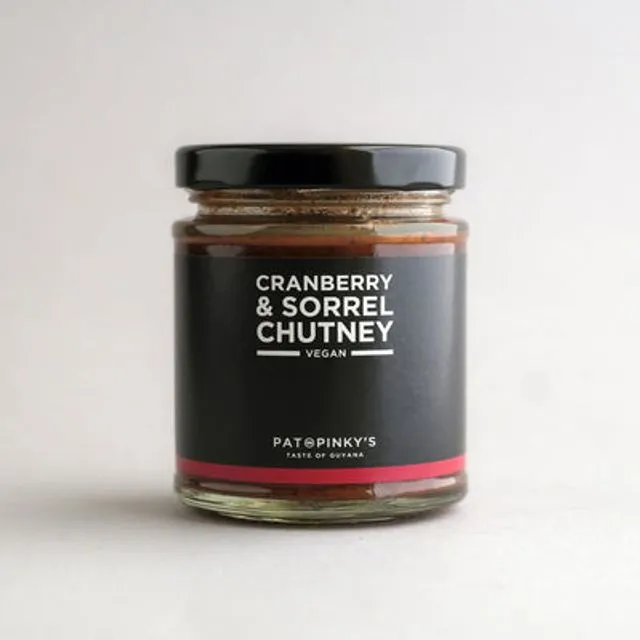 Pat and Pinky's Cranberry and Sorrel Chutney 190ml