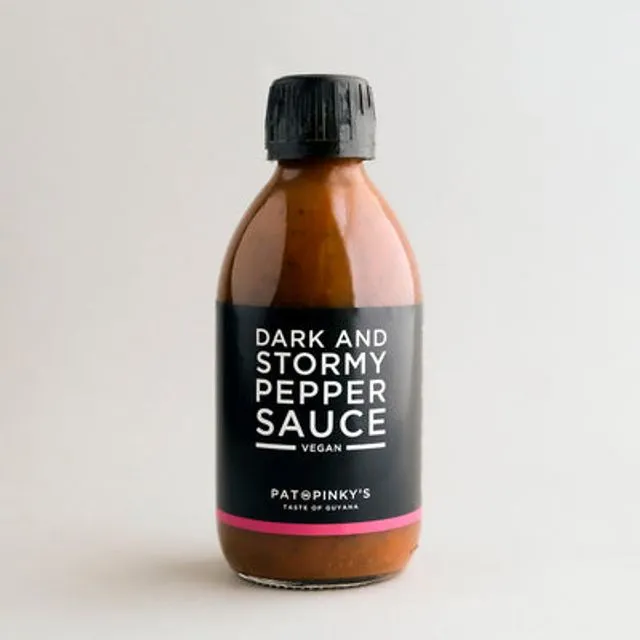 Pat and Pinky's Dark and Stormy Pepper Sauce 200ml