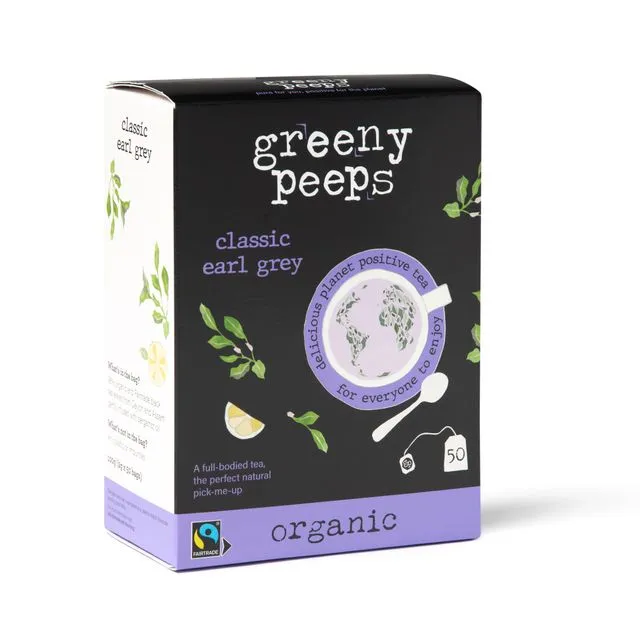 Organic Earl Grey Tea - Value Pack - 50 teabags