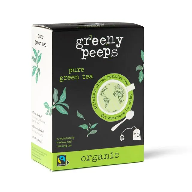 Organic Green Tea - Value Pack - 50 teabags