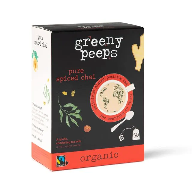 Organic Spiced Chai - Value Pack - 50 teabags