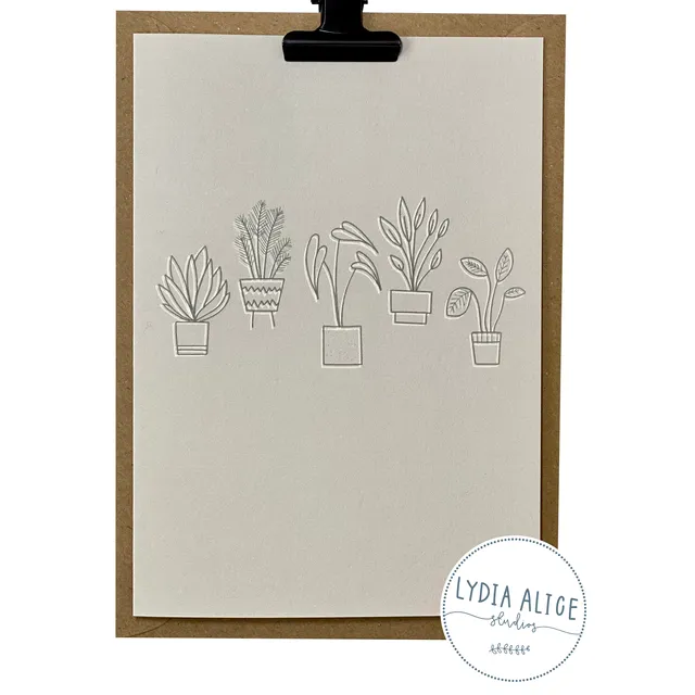 Plant Lover Greetings Card | Eco Friendly | Plant Mad Card
