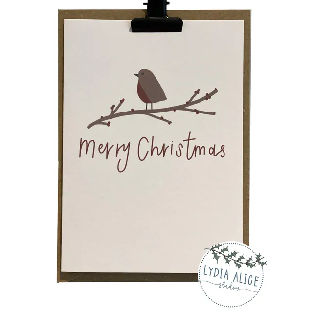 Little Robin Greetings Card | Eco Friendly | Christmas Card