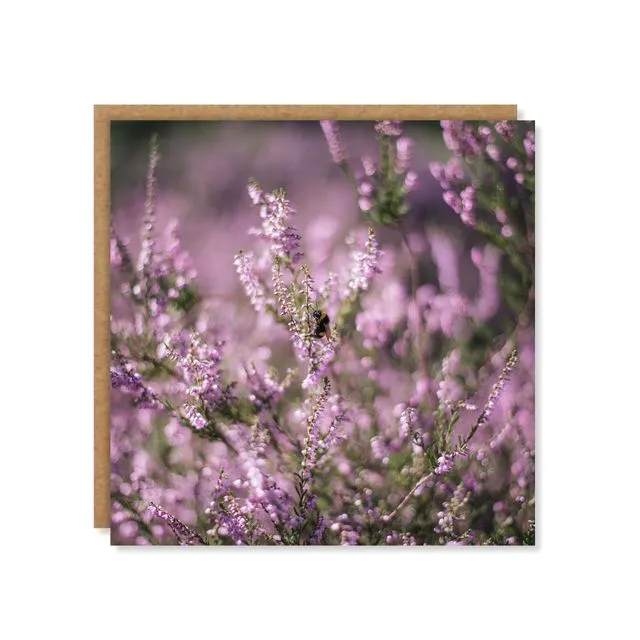 Heather Floral Greeting Card