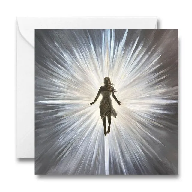 Be the light Greeting Card