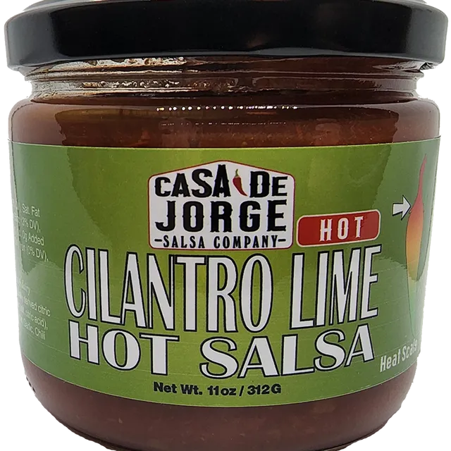 Cilantro Lime Hot Salsa