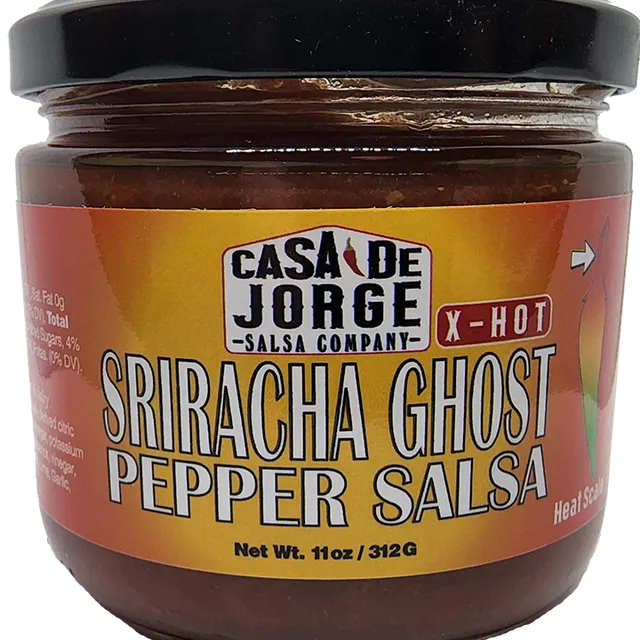 Sriracha Ghost Pepper Salsa - X Hot
