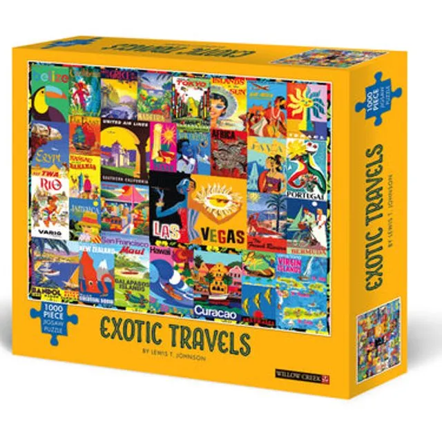 Exotic Travel 1000-Piece Puzzle