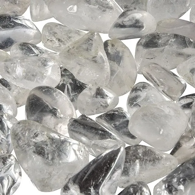 Clear Quartz Crystal Pouch