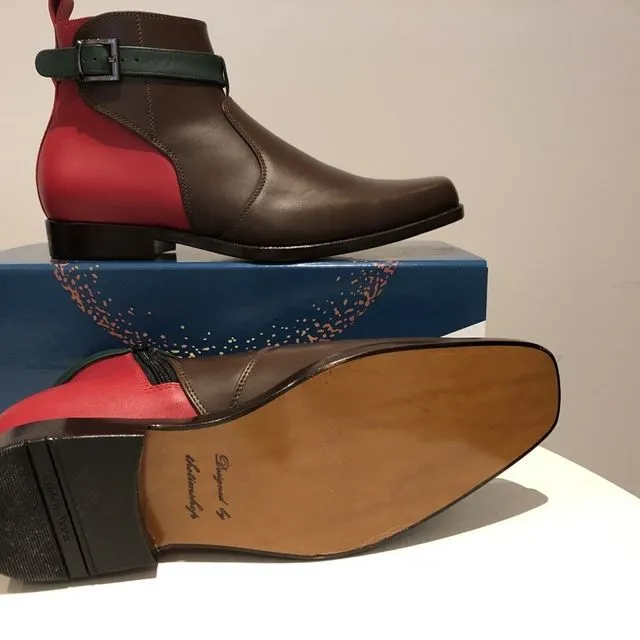 Men's Leather Jodhpur boots by TheTimShop