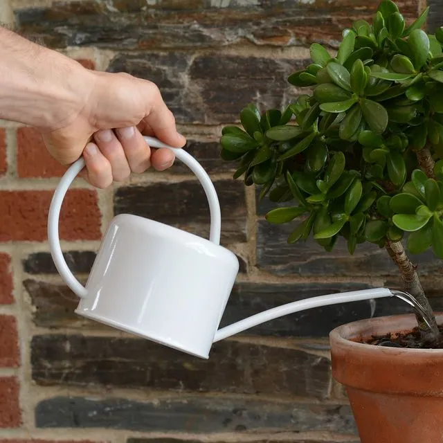 1.1L Indoor Watering Can (White Chalk)