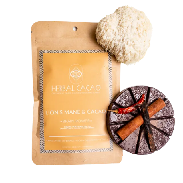 LION'S MANE & Ceremonial Cacao "Antioxidant Booster"
