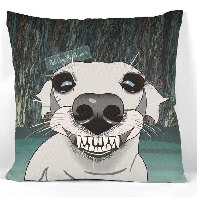 Dog gifts for owners. Dog mom gift, Funny dog pillow cover