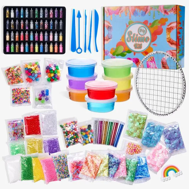 100 piece design your own slime kit