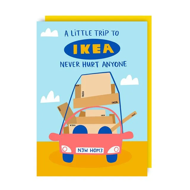 Ikea New Home Greeting Card pack of 6