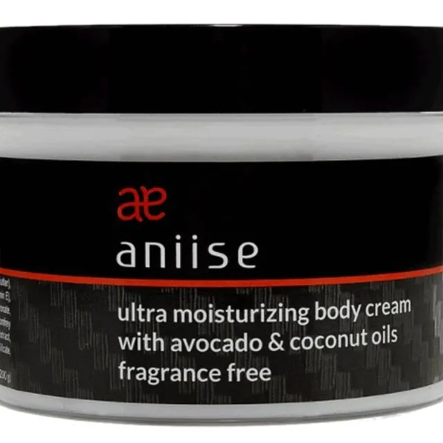 ULTRA MOISTURIZING BODY CREAM WITH AVOCADO AND COCONUT OIL FRAGRANCE FREE