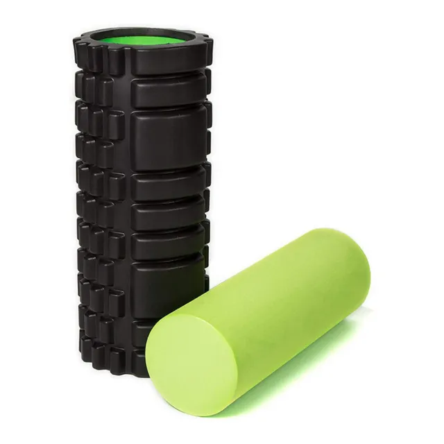 2-In-1 Fledo Foam Roller for Deep Tissue Massage and Muscle Relaxation with Carry Bag