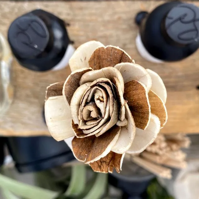 Wood Flower for Diffusers