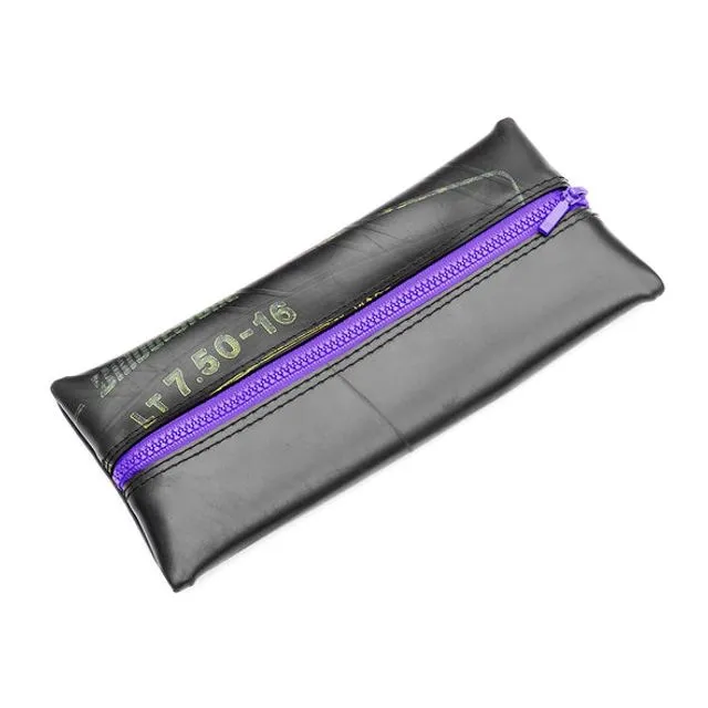 I Used To Be A Truck Tyre Rubber Pencil Case - Purple (Case of 4)