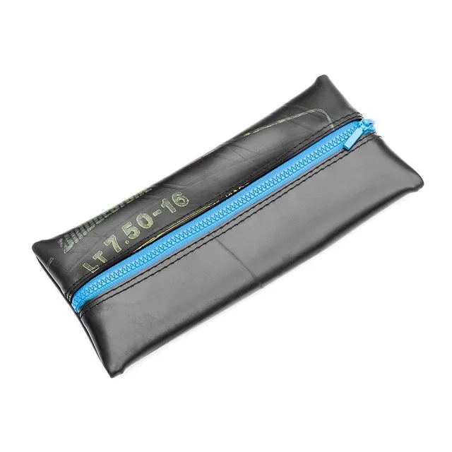 I Used To Be A Truck Tyre Rubber Pencil Case - Blue (Case of 4)