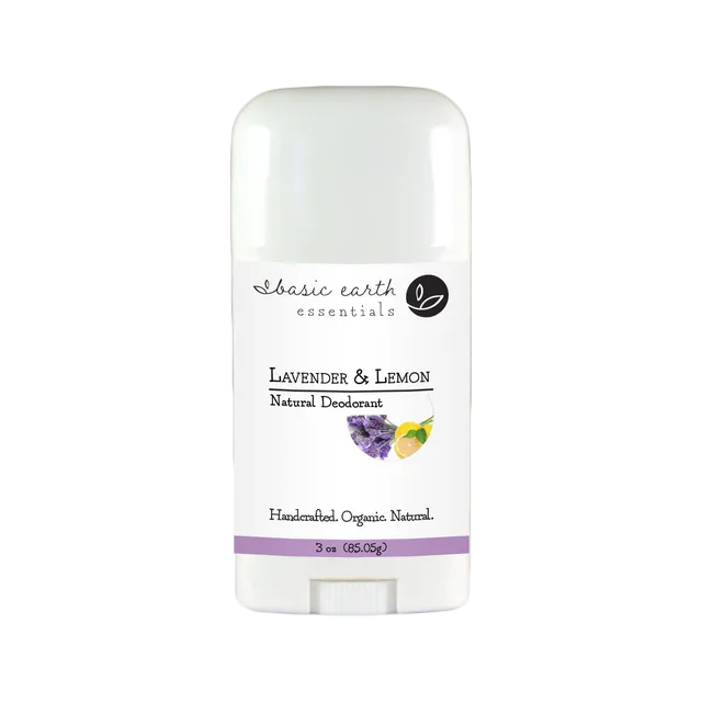 Natural Deodorant 03 oz, Lavender & Lemon