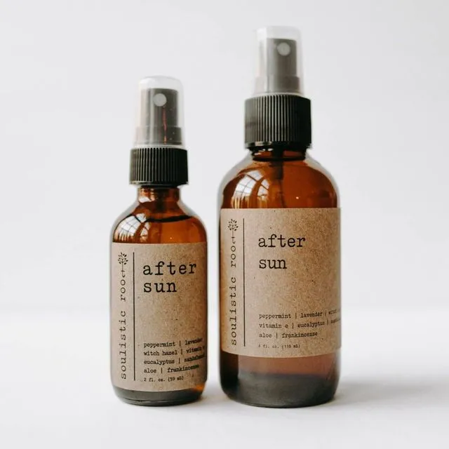 After Sun | Aloe Vera Sunburn Relief Spray 2 oz