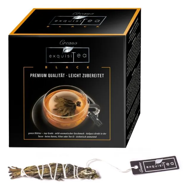 exquisiTea black Pack of 12 | Black tea