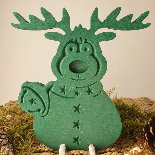 Children Gifts – Green Toys - Children Wood Toys - Ideal gift for: newborn, kids, boys, children, boys, girls, birthday, Christmas – Wood Toys - Reindeer Toys - Pretend Play