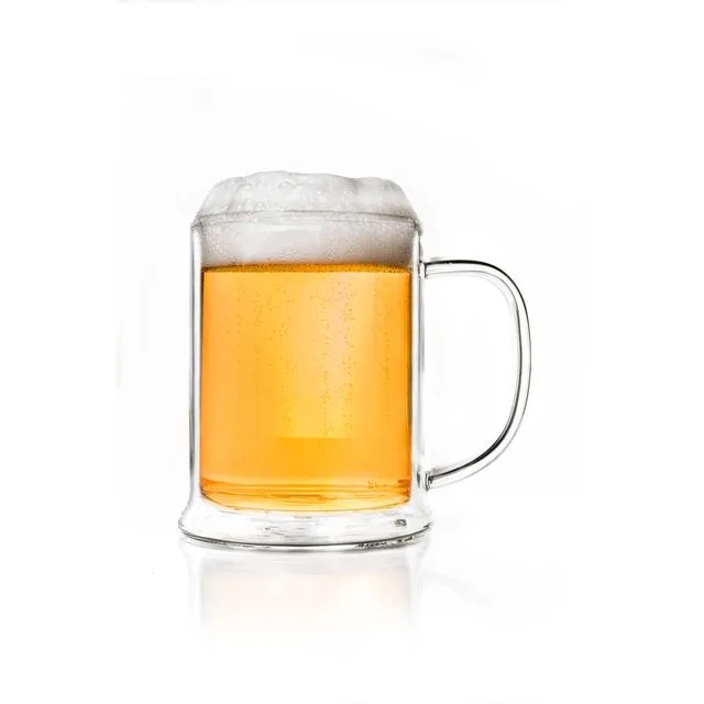 Creano double-walled thermal beer glass | 500ml