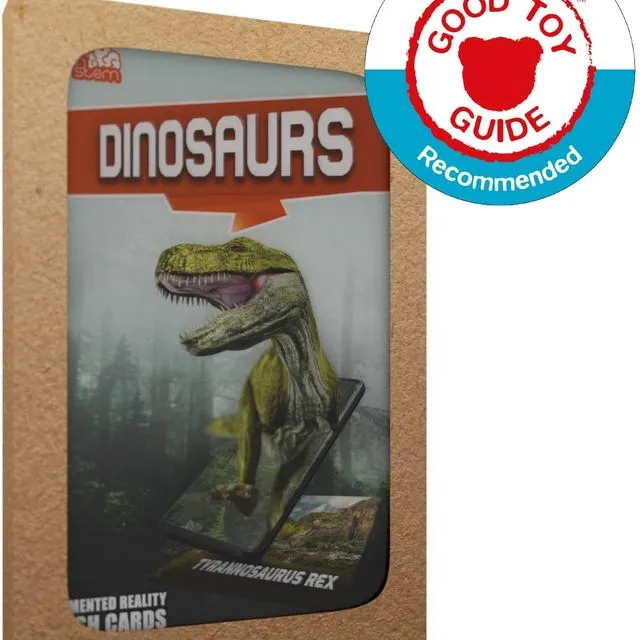 Dinosaur Flash Cards - 4D Augmented Reality Flash Cards - Bold Pack