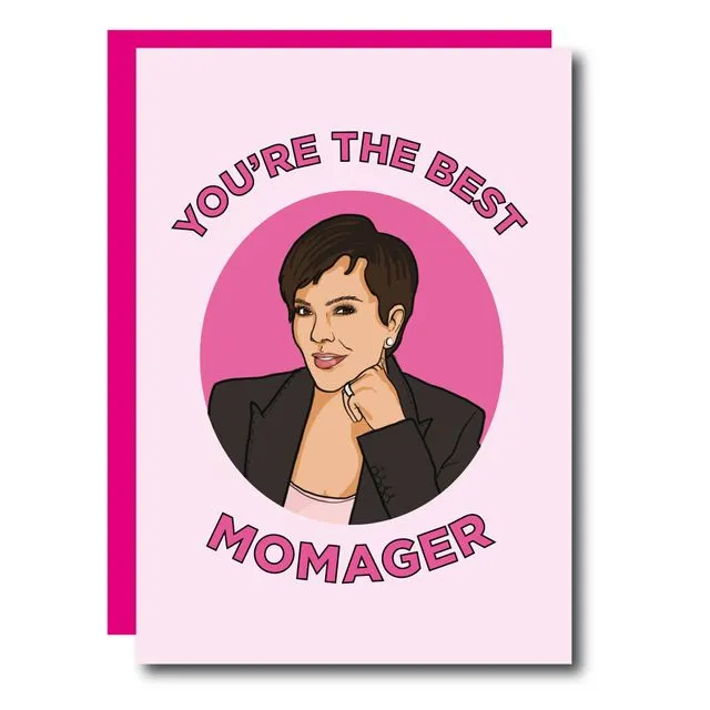 Momager Greeting Card