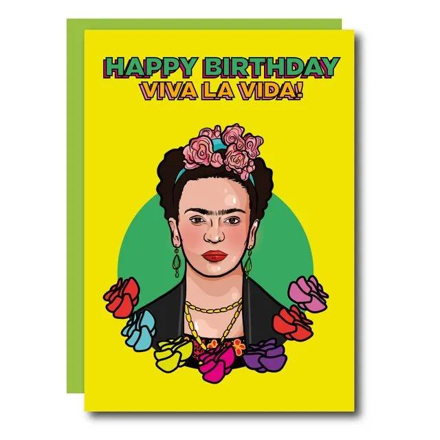 Frida Kahlo Birthday Card