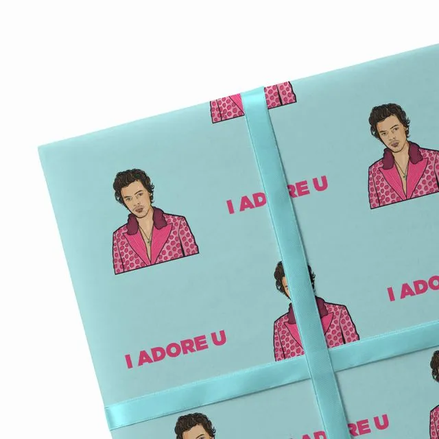 2 Sheets Harry Wrapping Paper