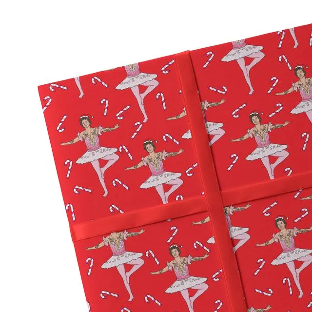 2 Sheets Harry Christmas Wrapping Paper