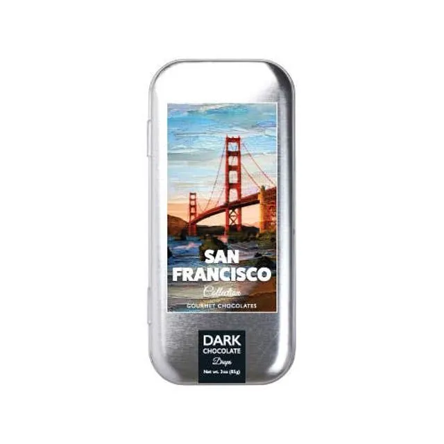 SF Collection - Golden Gate Bridge - Dark Chocolate