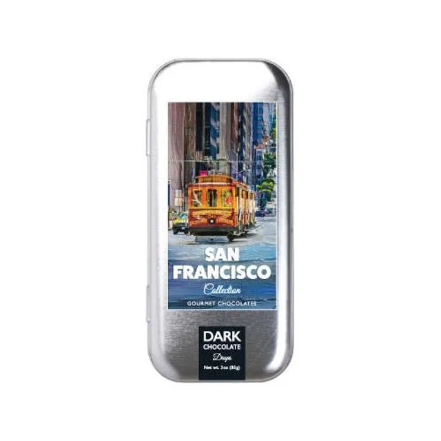 SF Collection - Cable Car - Dark Chocolate