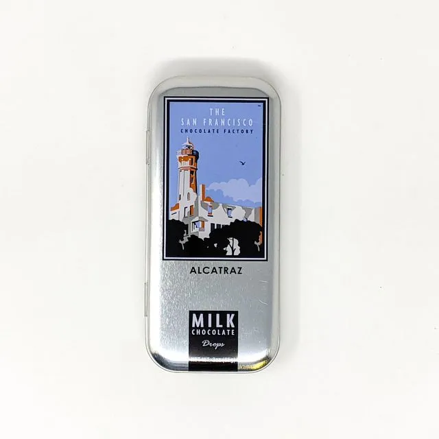 San Francisco Landmark - Alcatraz - Milk Chocolate