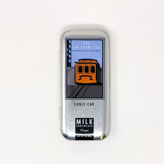 San Francisco Landmark - Cable Car - Milk Chocolate