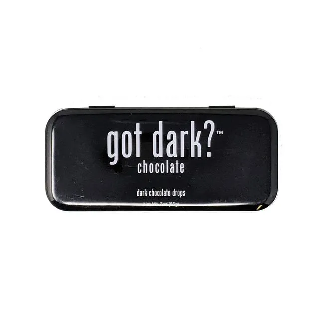 Got Dark ? - 3oz Tin Dark Chocolate