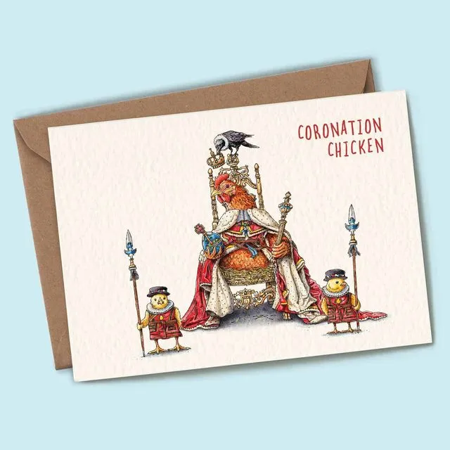Coronation Chicken Card