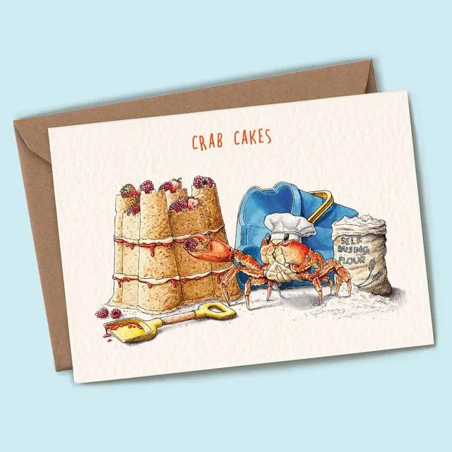 Crab Cakes Card