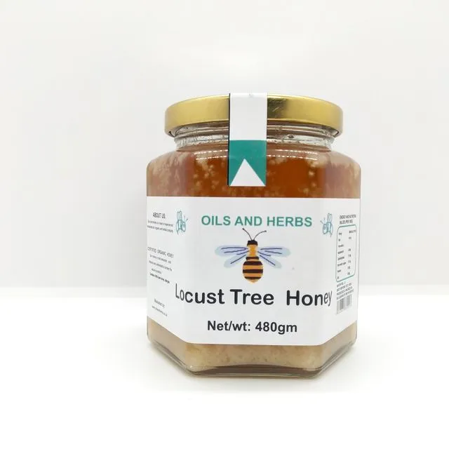Bulgarian Organic and Raw Honey- Locust Flavour 240G