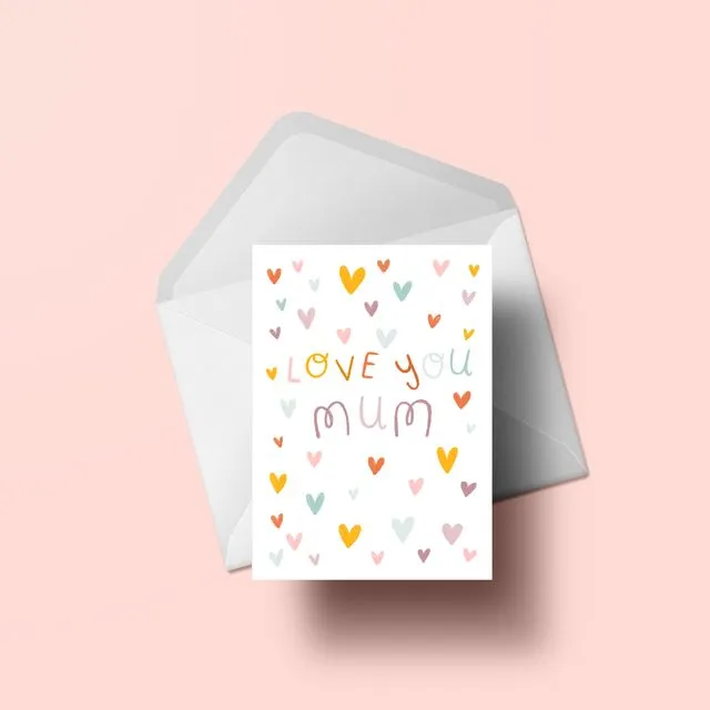 Love You Mum Card