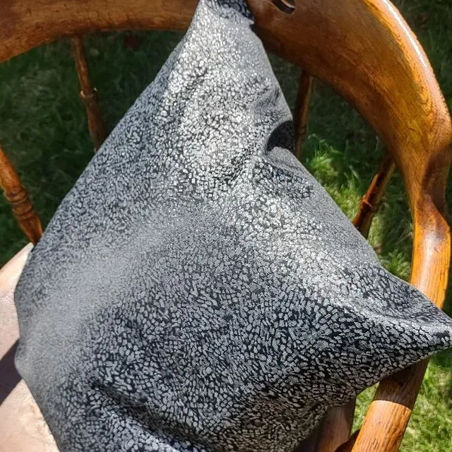 Shiny Silver Outdoor Cushion