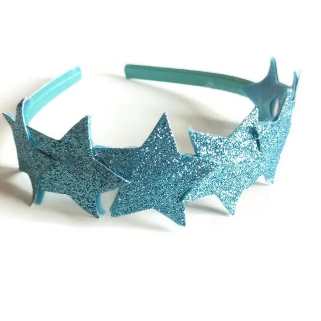Turquoise Star Headband