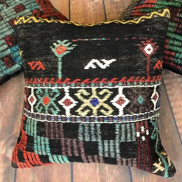Katre Kilim Wool Cushion Covers | 40 x 40 cm