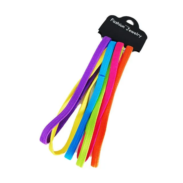 Long Sports Band Elastic Neon, Pack Size 12