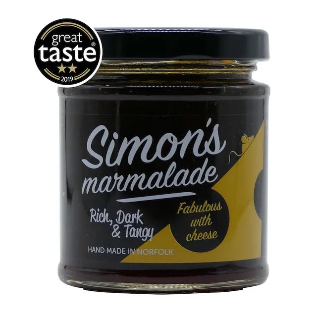 Simon's Marmalade - Fabulous with Cheese (Seville Orange & Lemon) 227g x 12