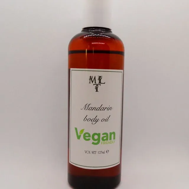 Body oil 125ml vegan- set of 8